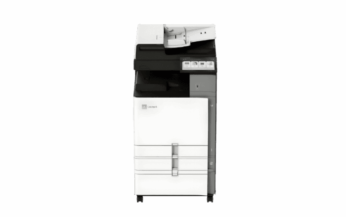 MX953 Multifunktionsdrucker Vorderansicht